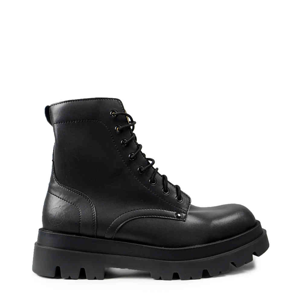 Altercore - Matthew Vegan Lace up boot - Black